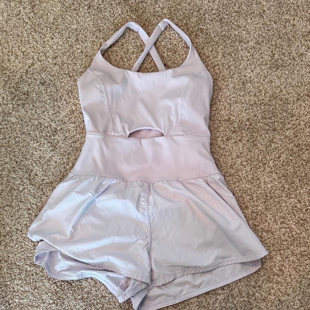 Free People light Purple Runsie